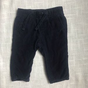 Baby gap navy corduroys